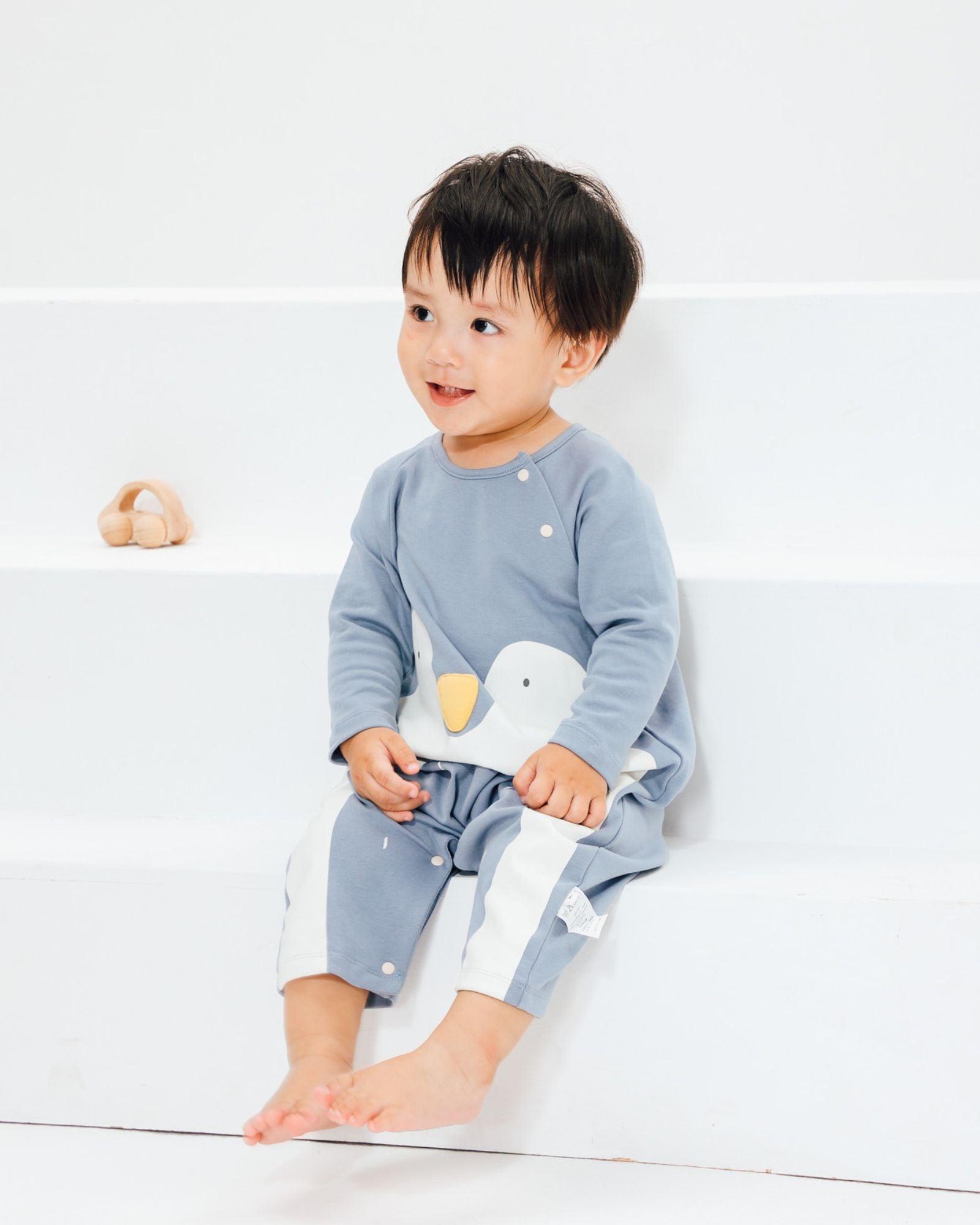 Lala the Penguin Baby Romper