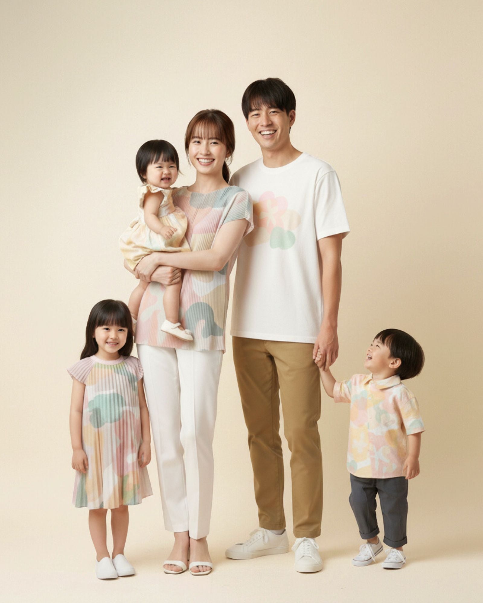Blissful Blooms Asymmetrical Kids Shirt