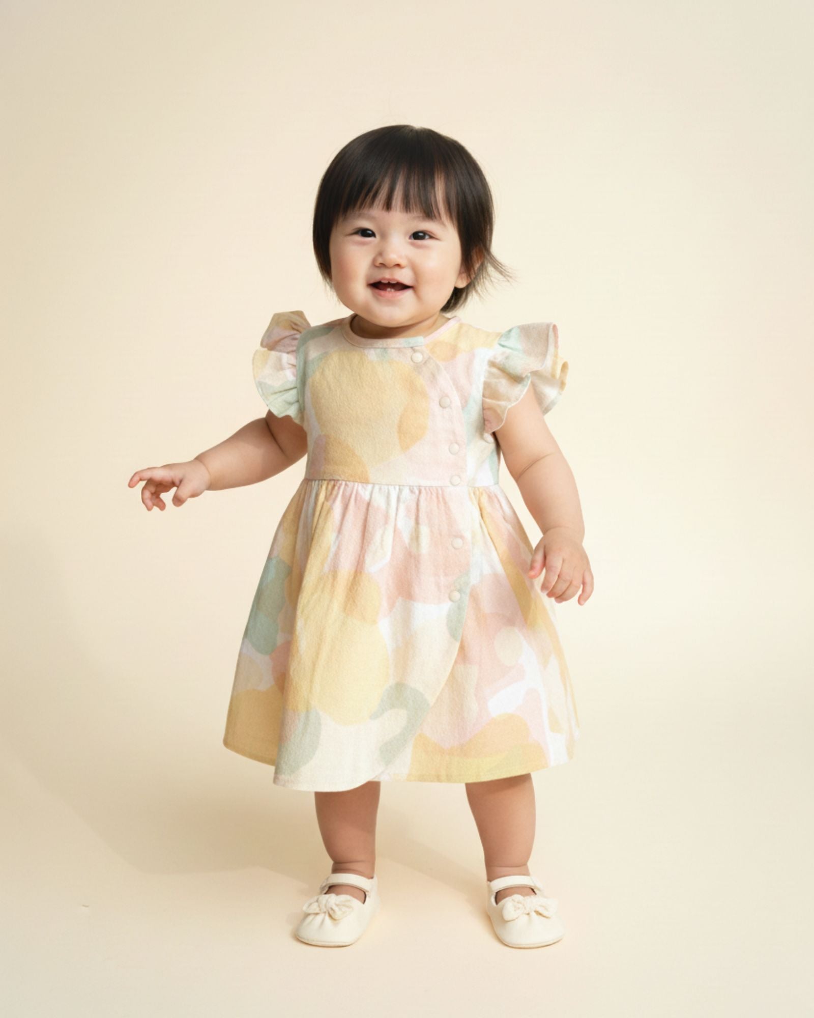 Online-exclusive: Blissful Blooms Flutter Baby Dress