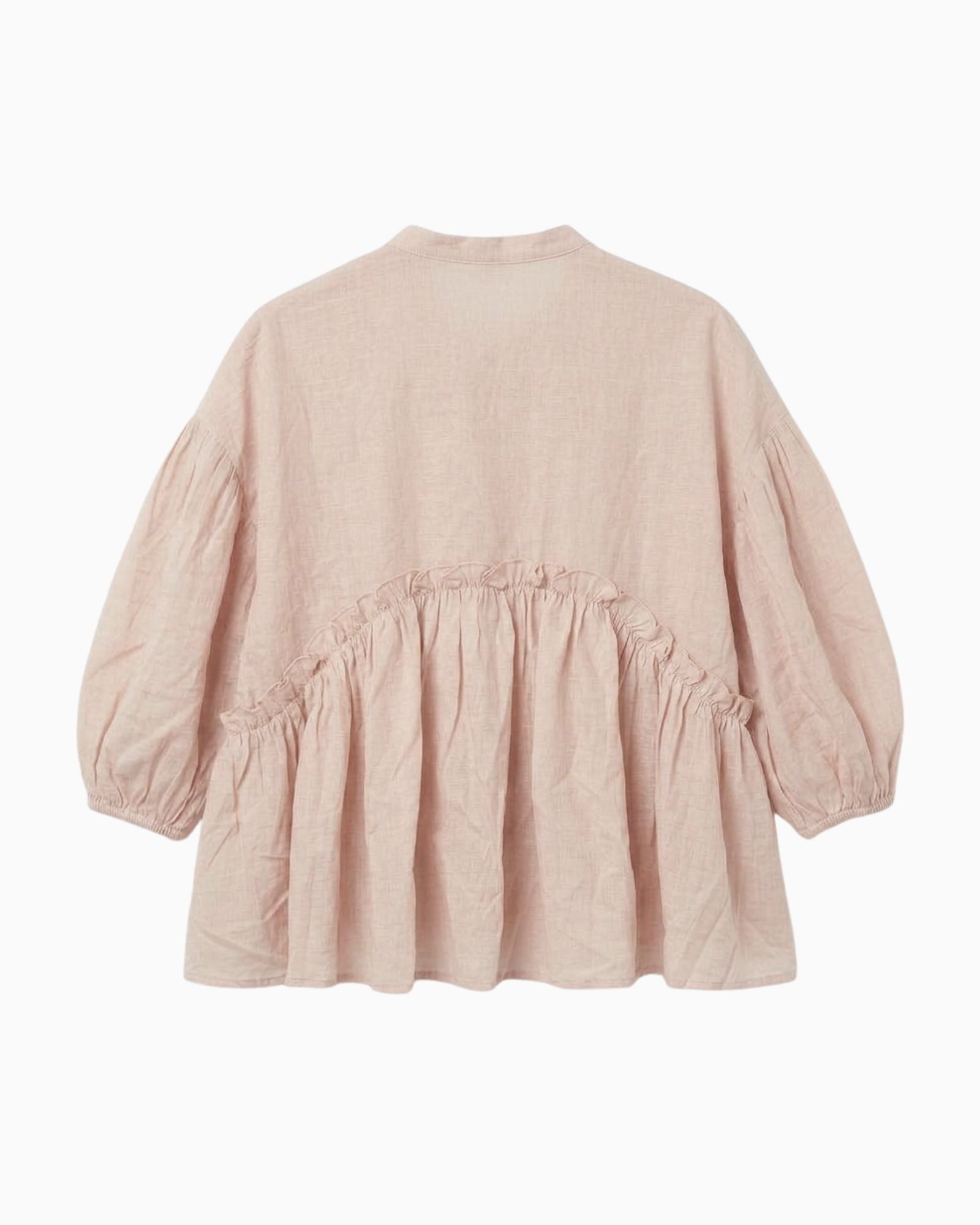 Breeze Babydoll Women's Top - Blush