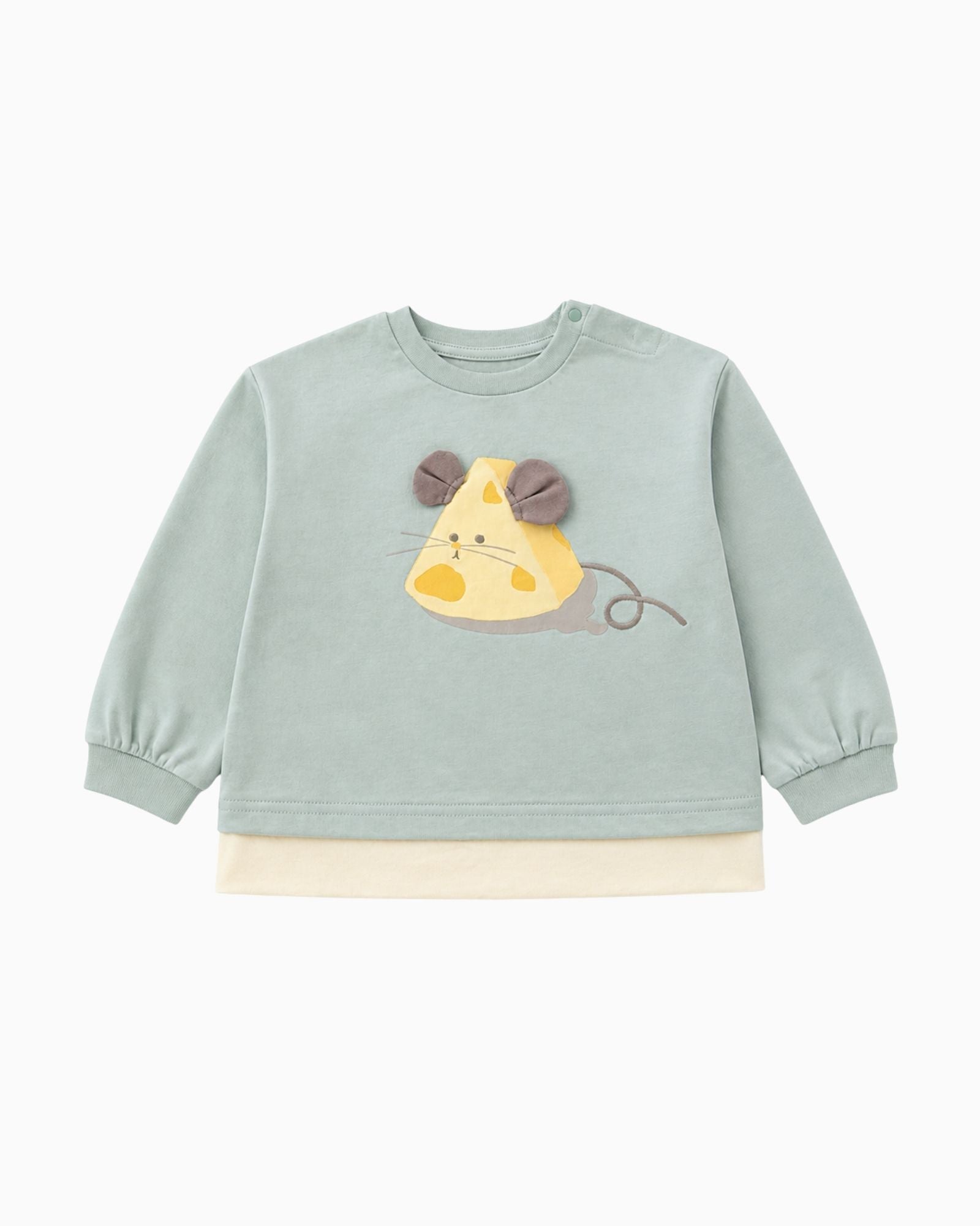Pre-order: Cheesy Mouse Kids Lightweight Sweatshirt