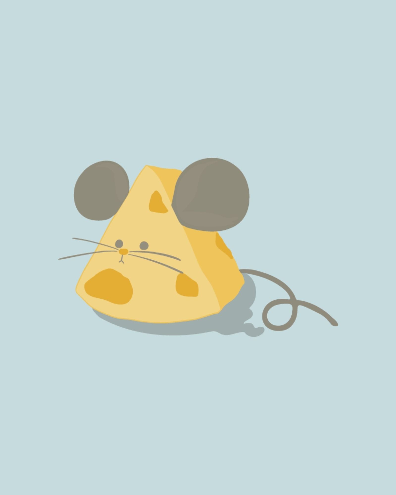 Pre-order: Cheesy Mouse Kids Lightweight Sweatshirt