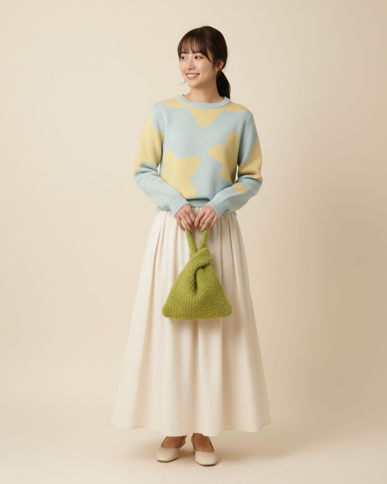 Fluffy Eco Cross-handle Bag