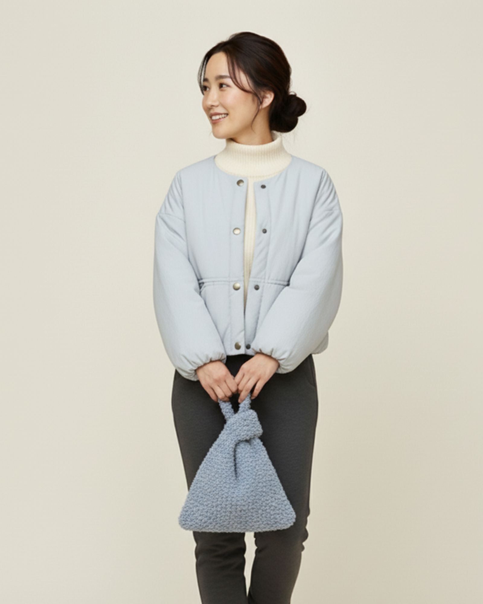 Fluffy Eco Cross-handle Bag