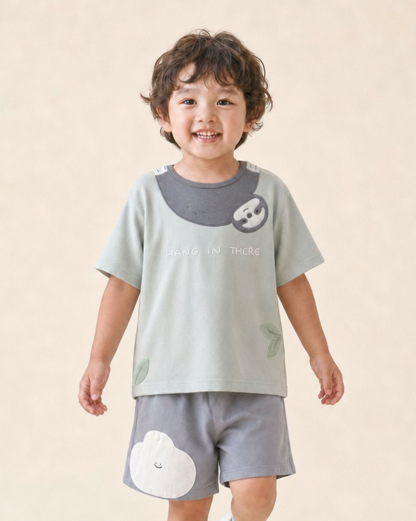 Pre-order: Hang In There Sloth Kids Tee