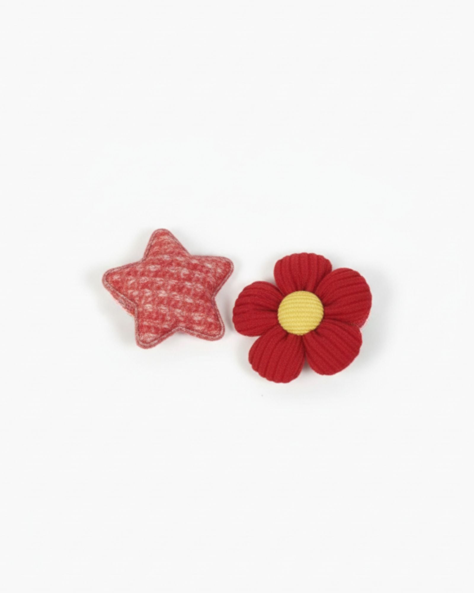Lucky Red Baby Hair Clips Set