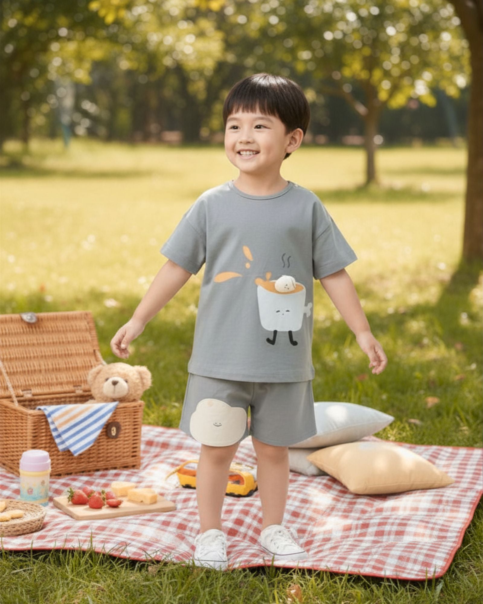 Marshmallow Cocoa Kids Tee