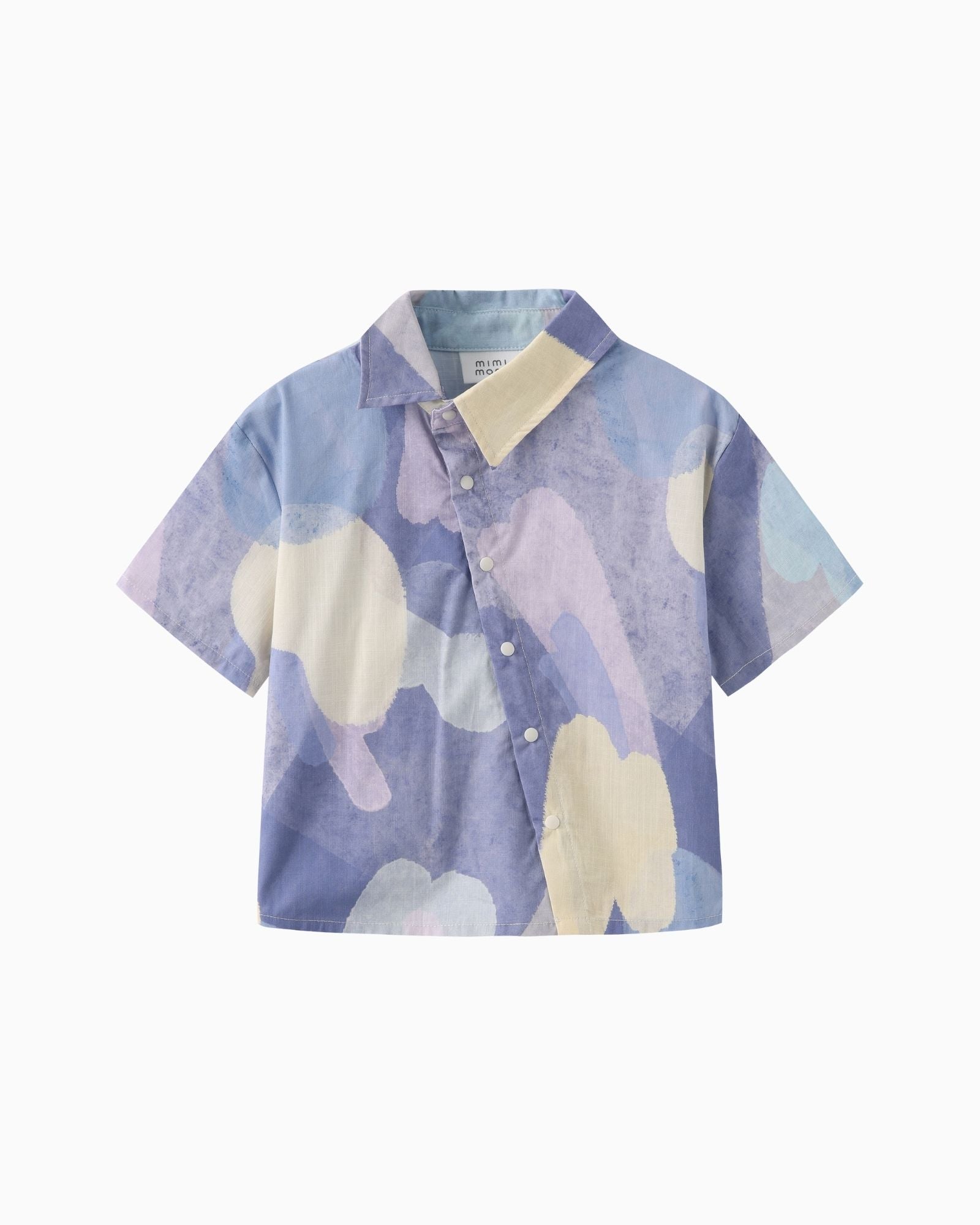 Moonlit Glow Asymmetrical Kids Shirt