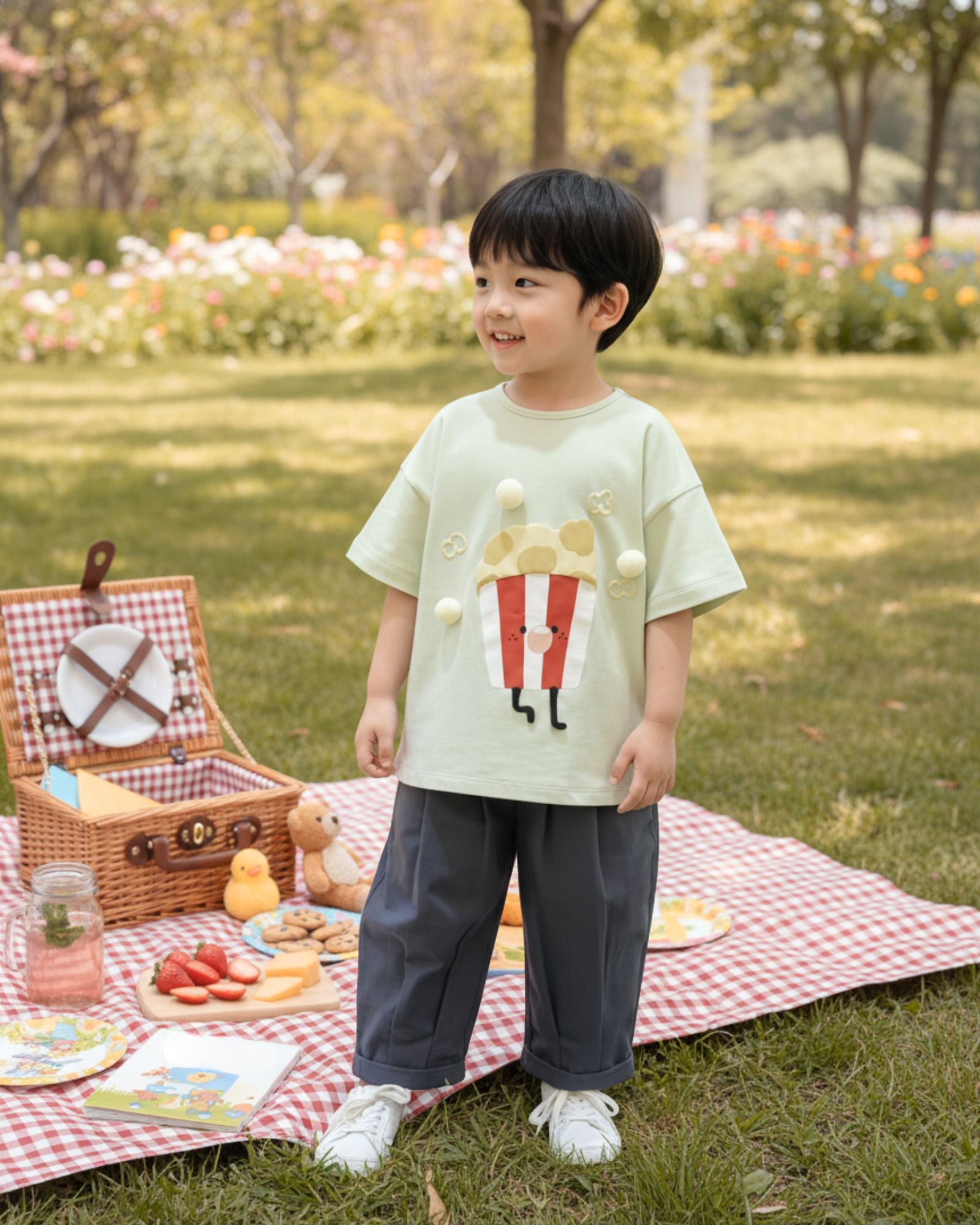 Popcorn Puff Kids Tee