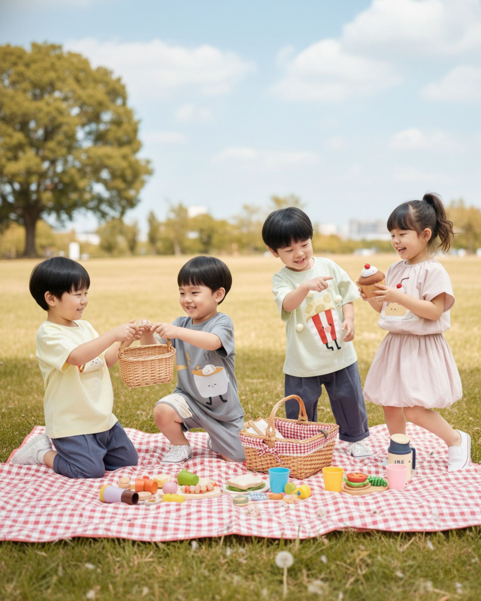 Popcorn Puff Kids Tee