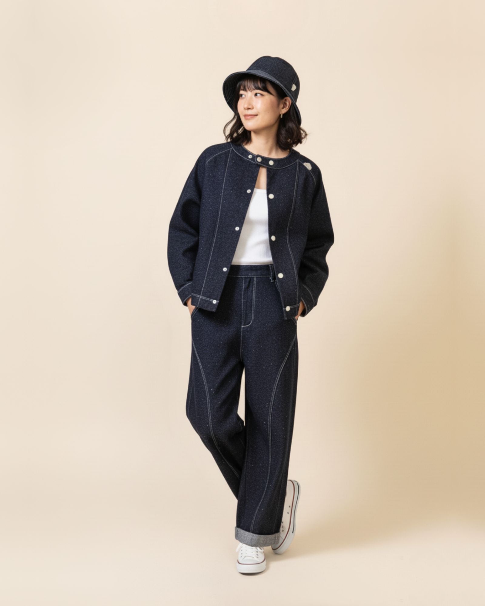 Pre-order: Sprinkles Denim Pants (Kids & Adults)