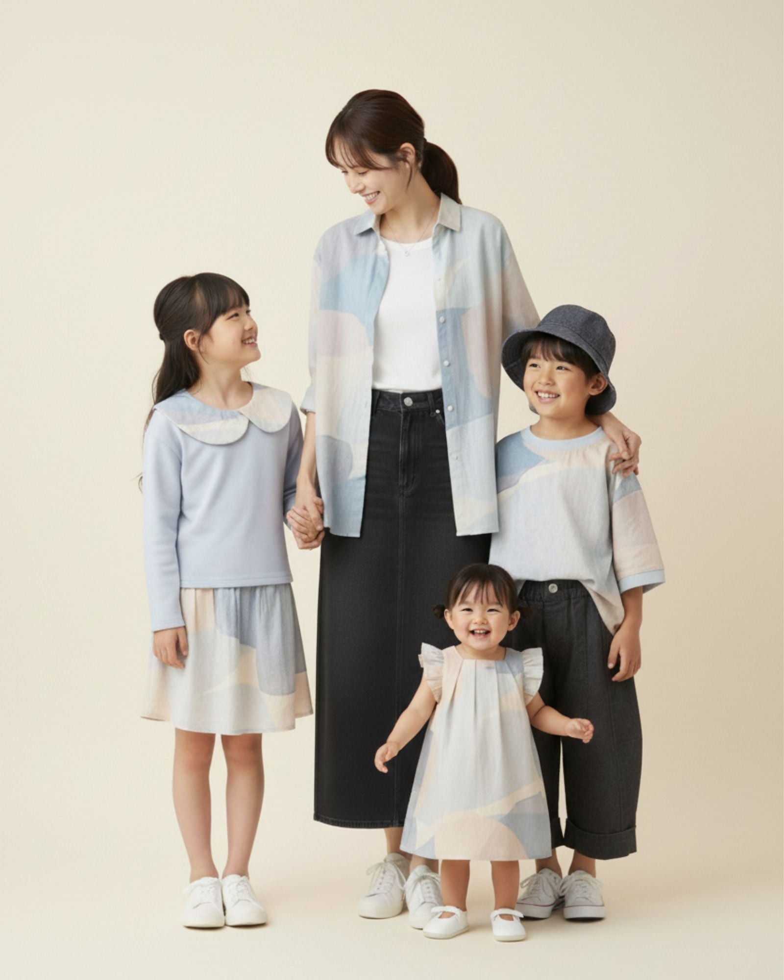Sunlit Sparks Crew Neck Kids Shirt