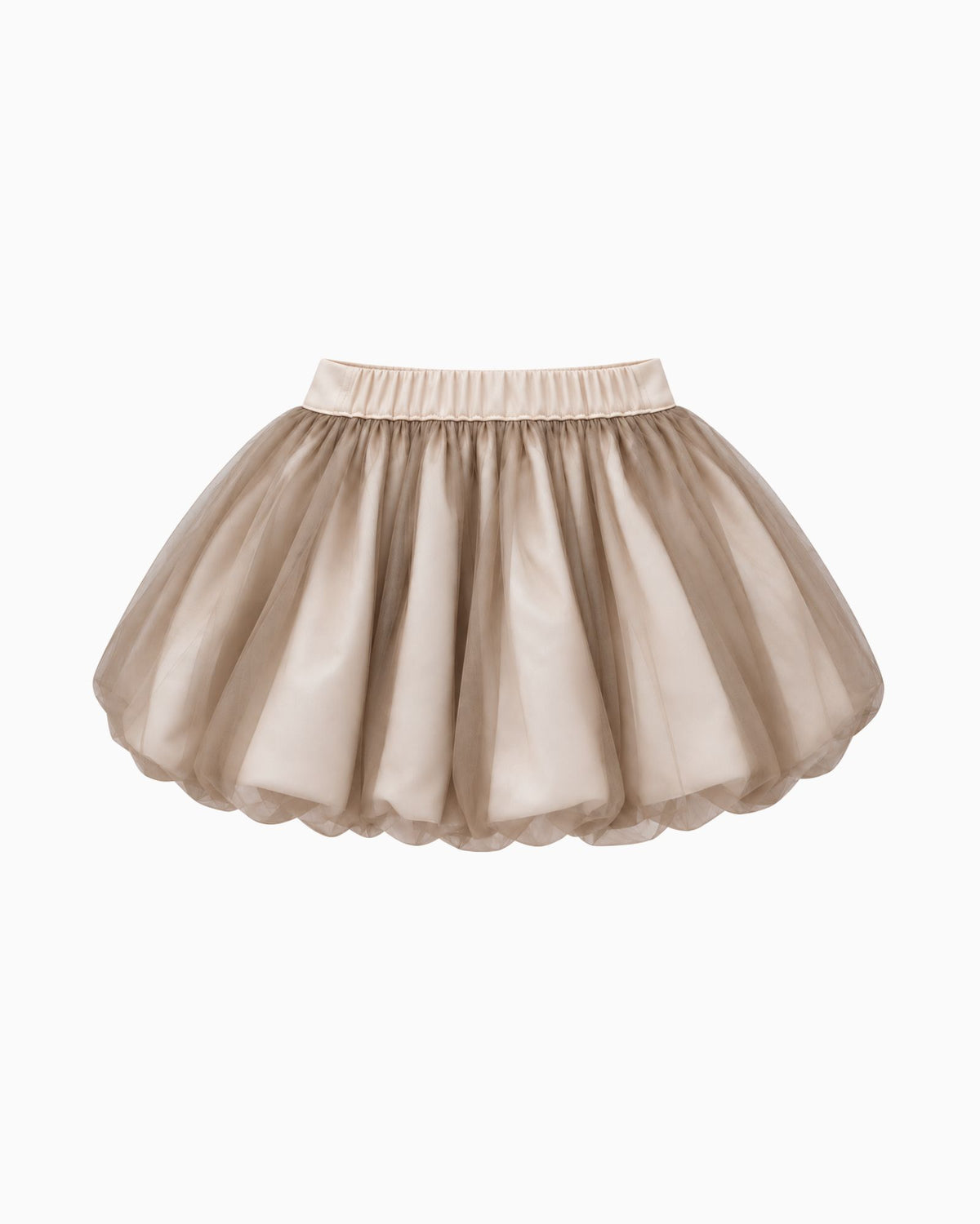 Tulle Bubble Skirt - Rosewood