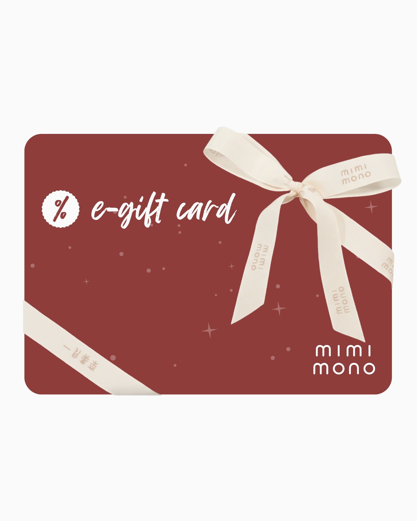 mimi mono e-gift card