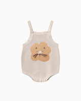 Lion Knitted Baby Romper