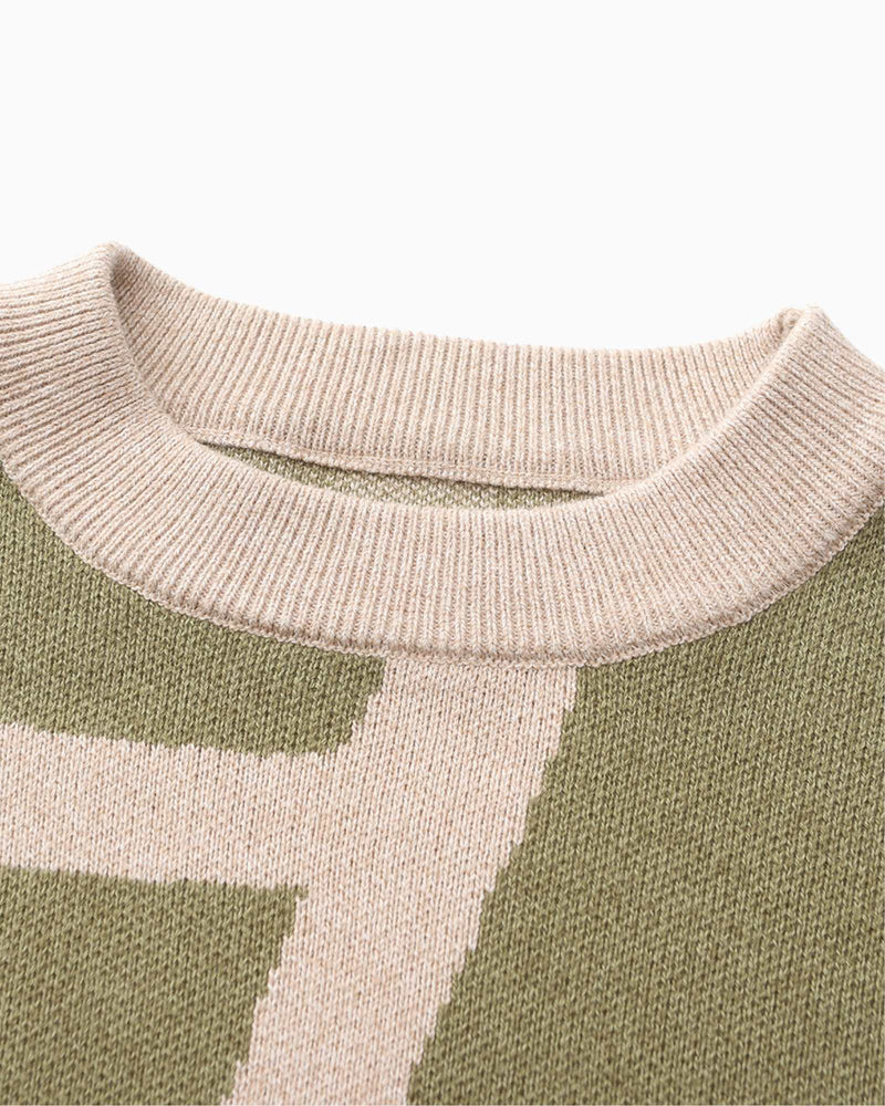 River Flows Knitted Pullover (Kids & Adults)