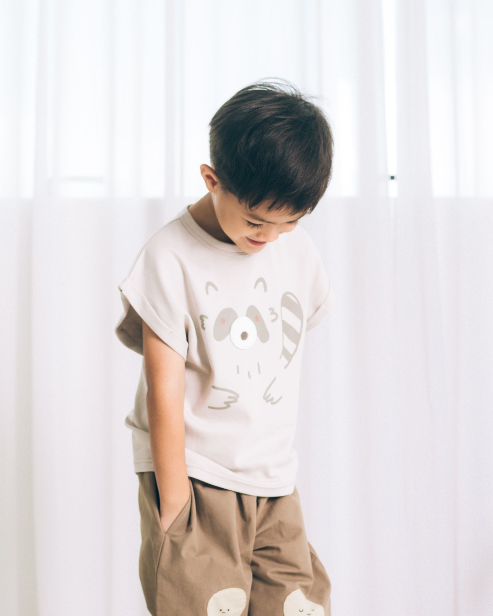 Nosey Racoon Kids Tank Top