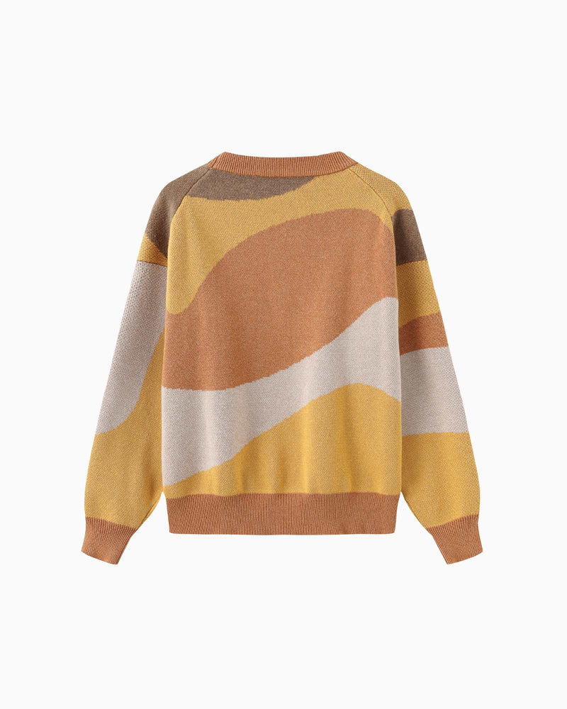 Autumn Dawn Knitted Pullover (Kids & Adults)