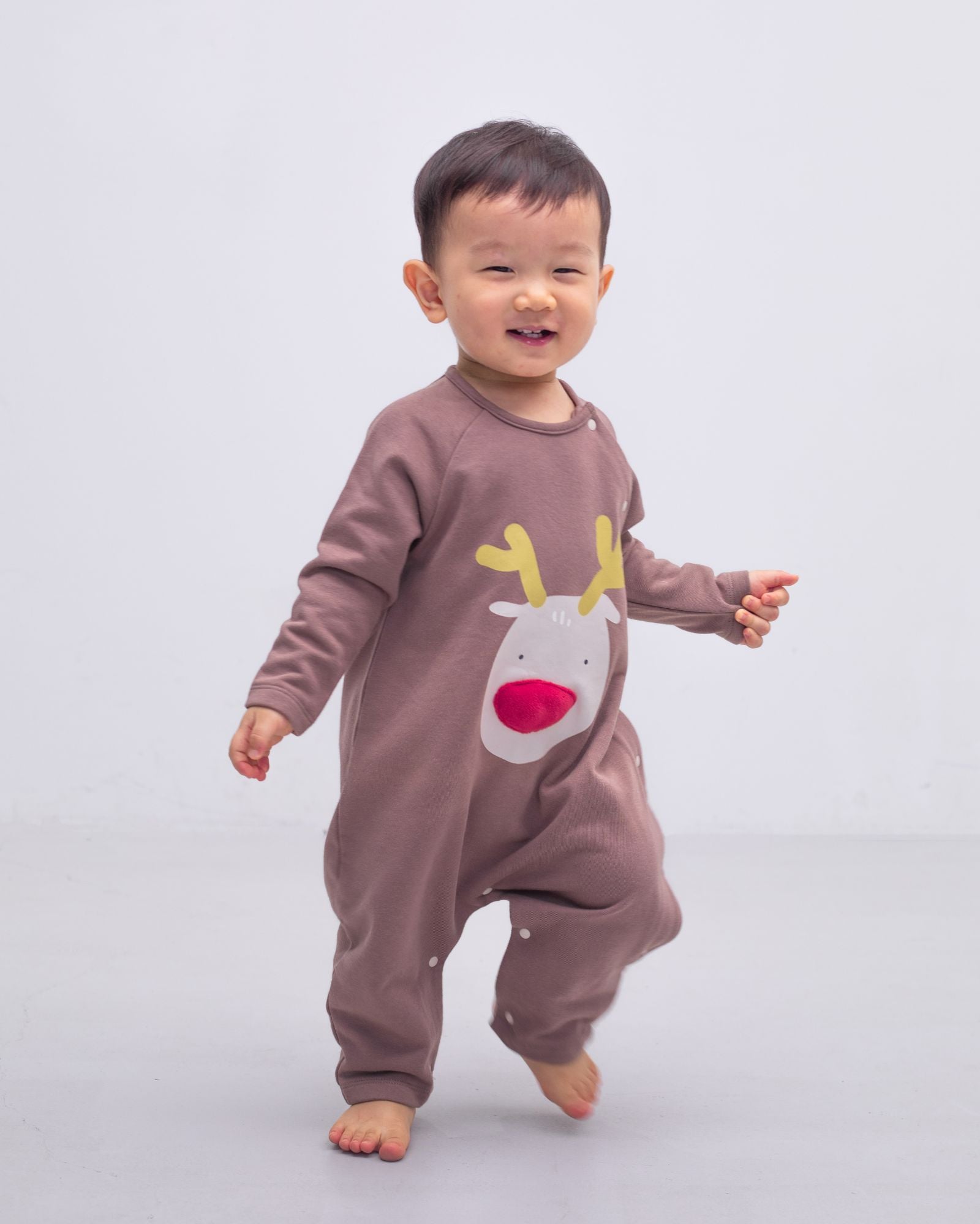 Reindeer Baby Romper