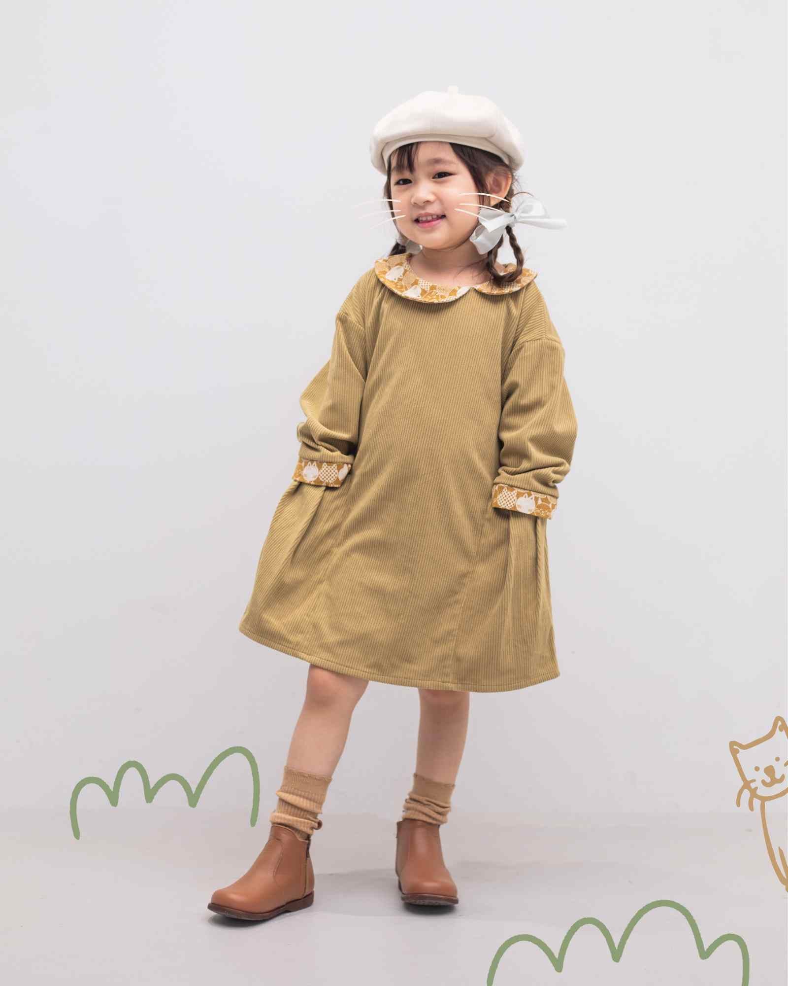 Kitty Pleated Pocket Dress