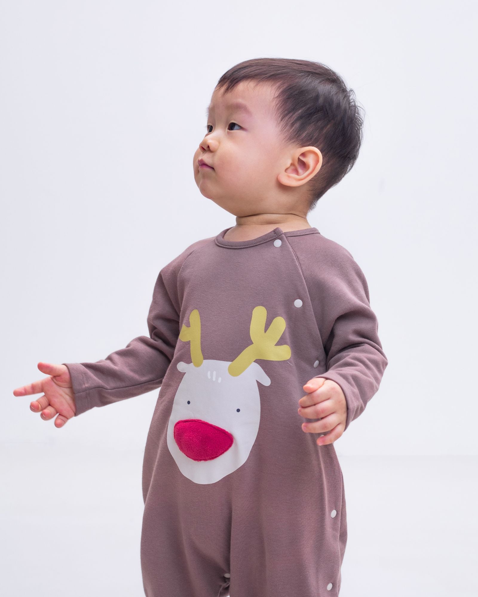 Reindeer Baby Romper