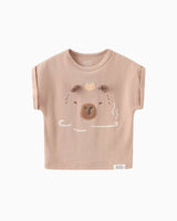 Online-exclusive: Capybara In Onsen Kids Tank Top