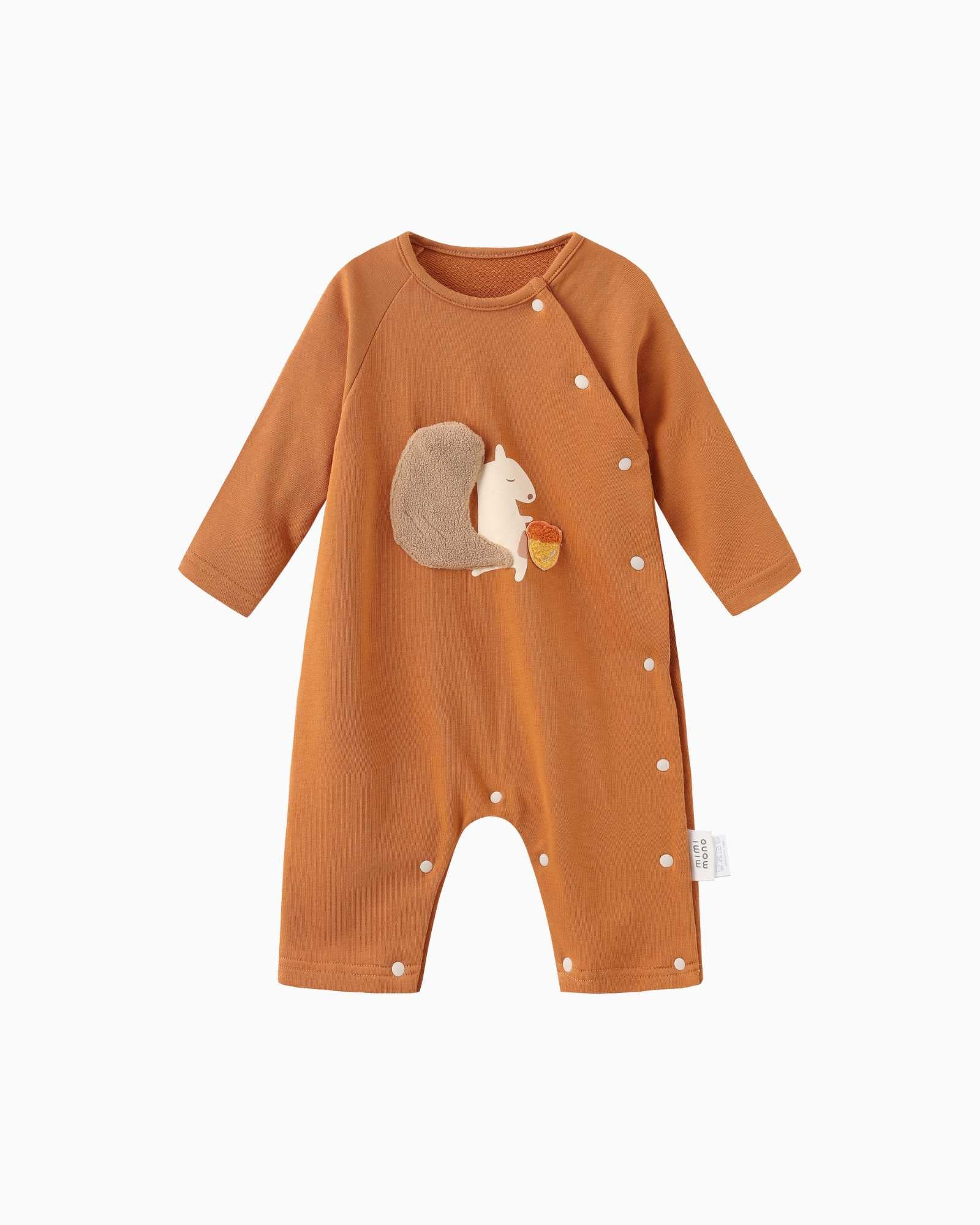 Squirrel Baby Romper