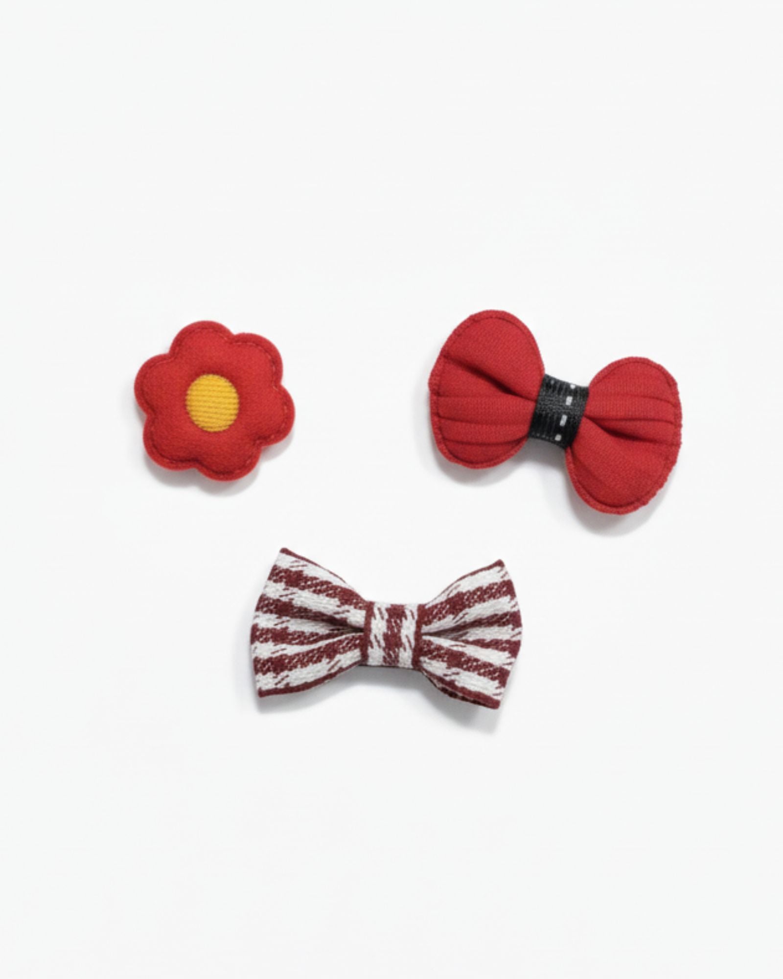 Blooming Bows Baby Hair Clips Set