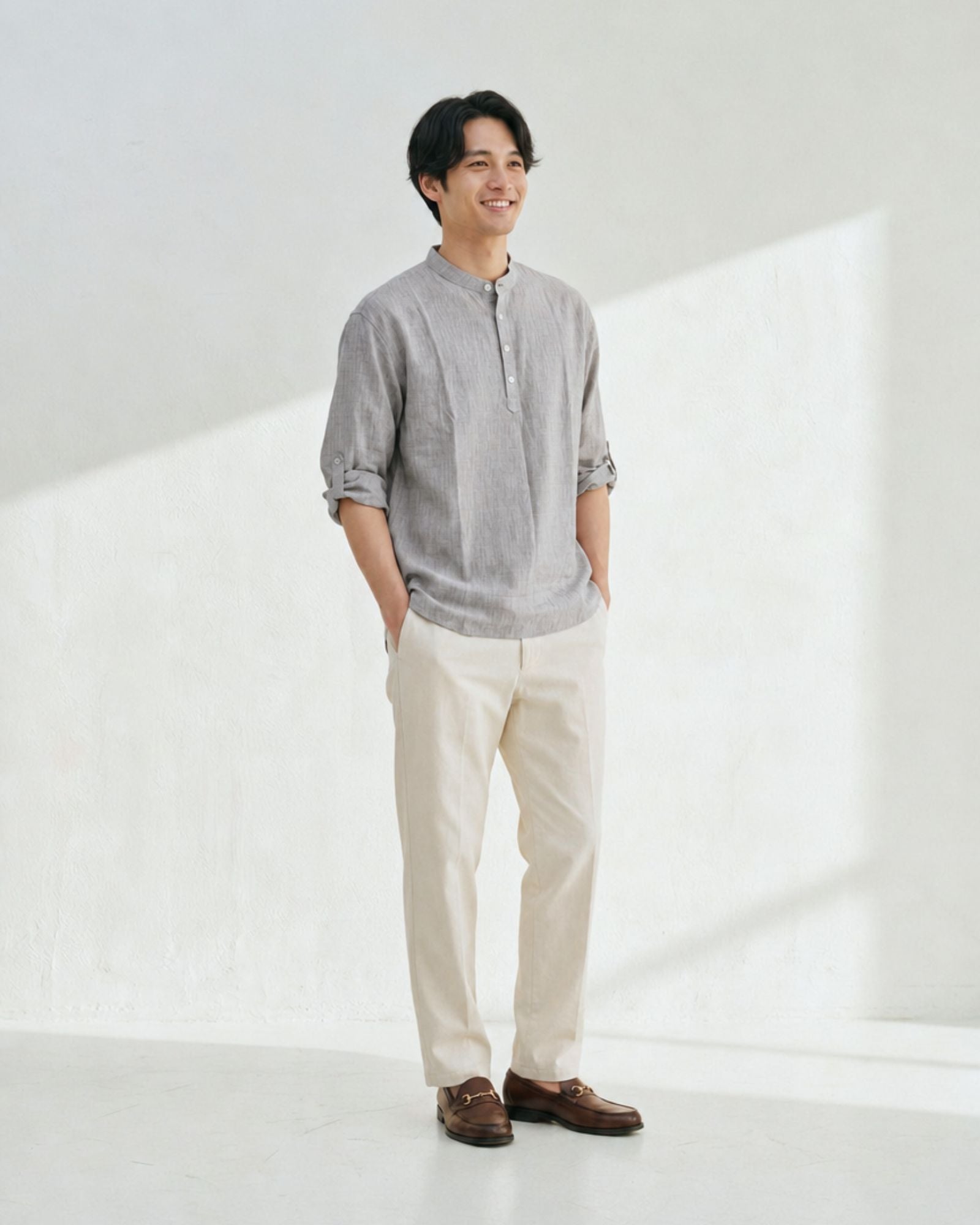 Breeze Collar Adults Shirt - Slate