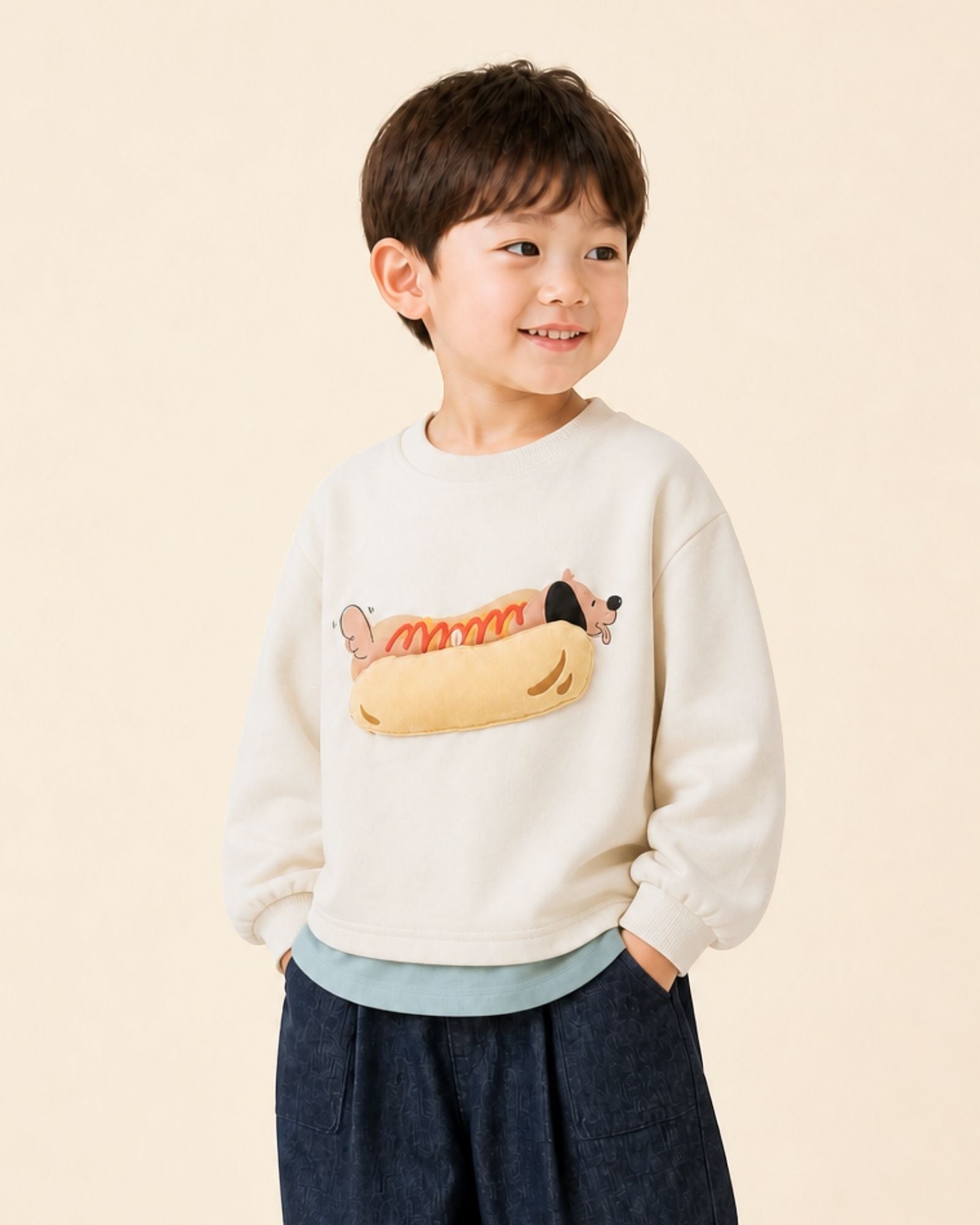 Pre-order: Hot Diggity Dog Kids Lightweight Sweatshirt