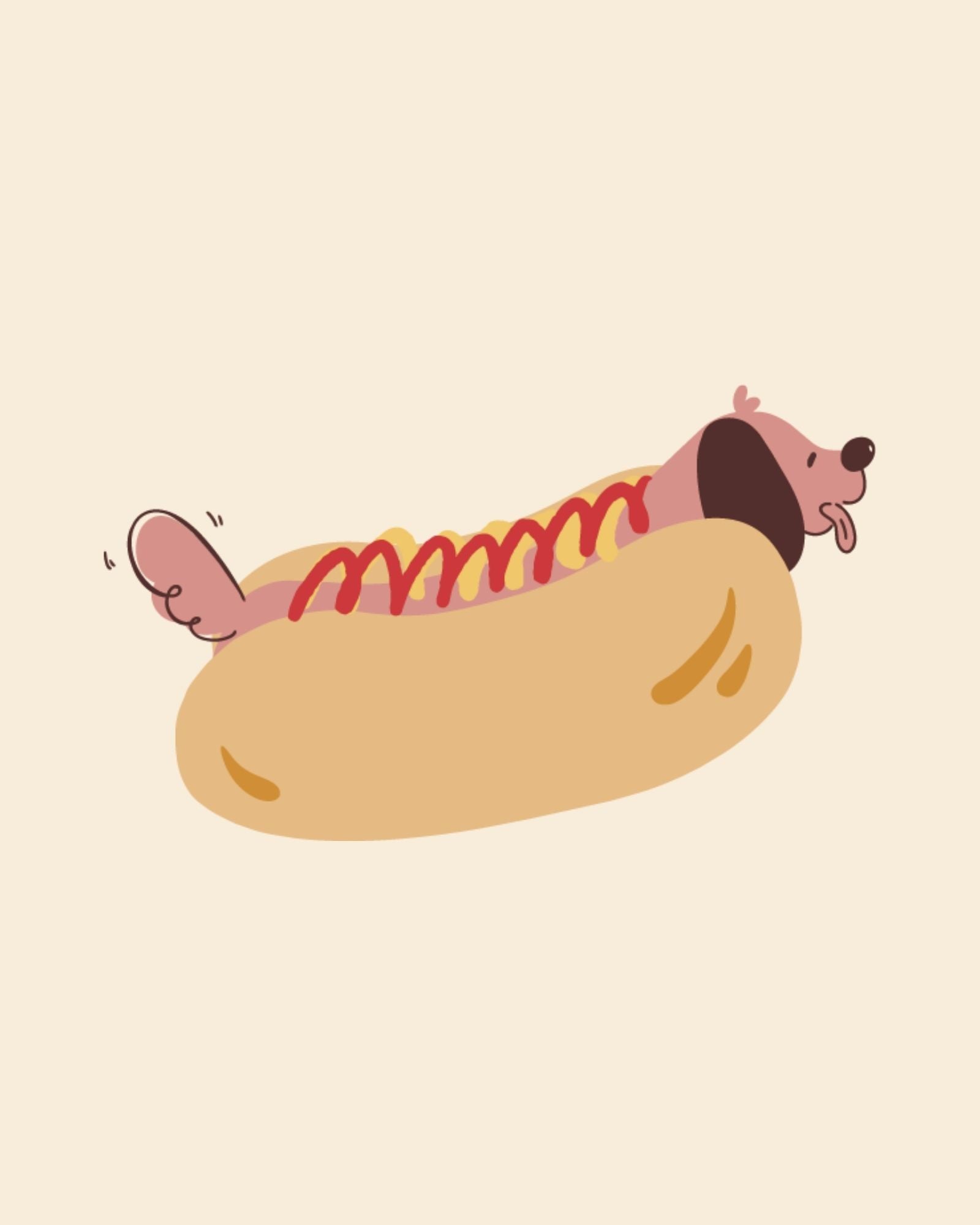Pre-order: Hot Diggity Dog Kids Lightweight Sweatshirt