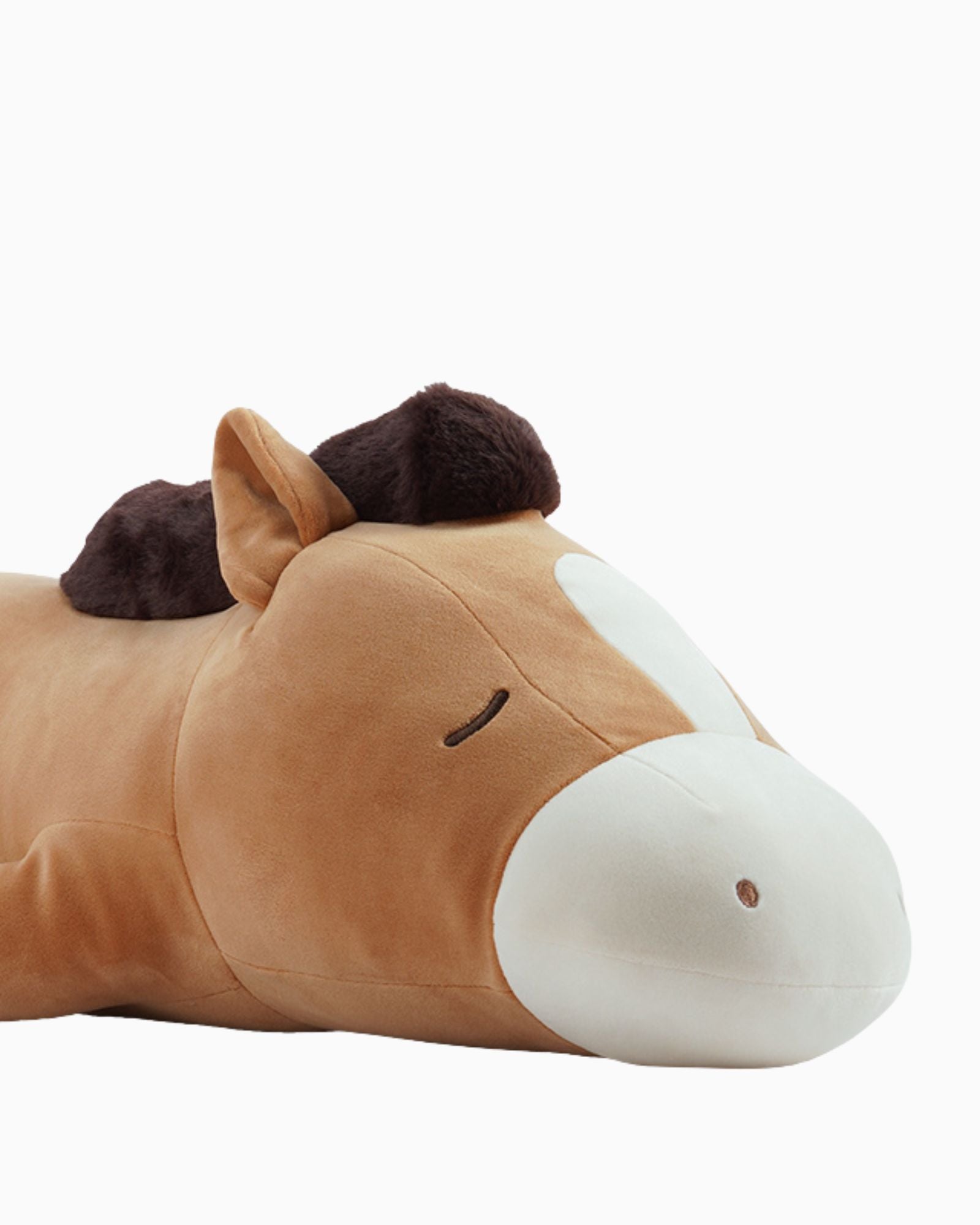 Liv Heart Pony Pillow - Brown