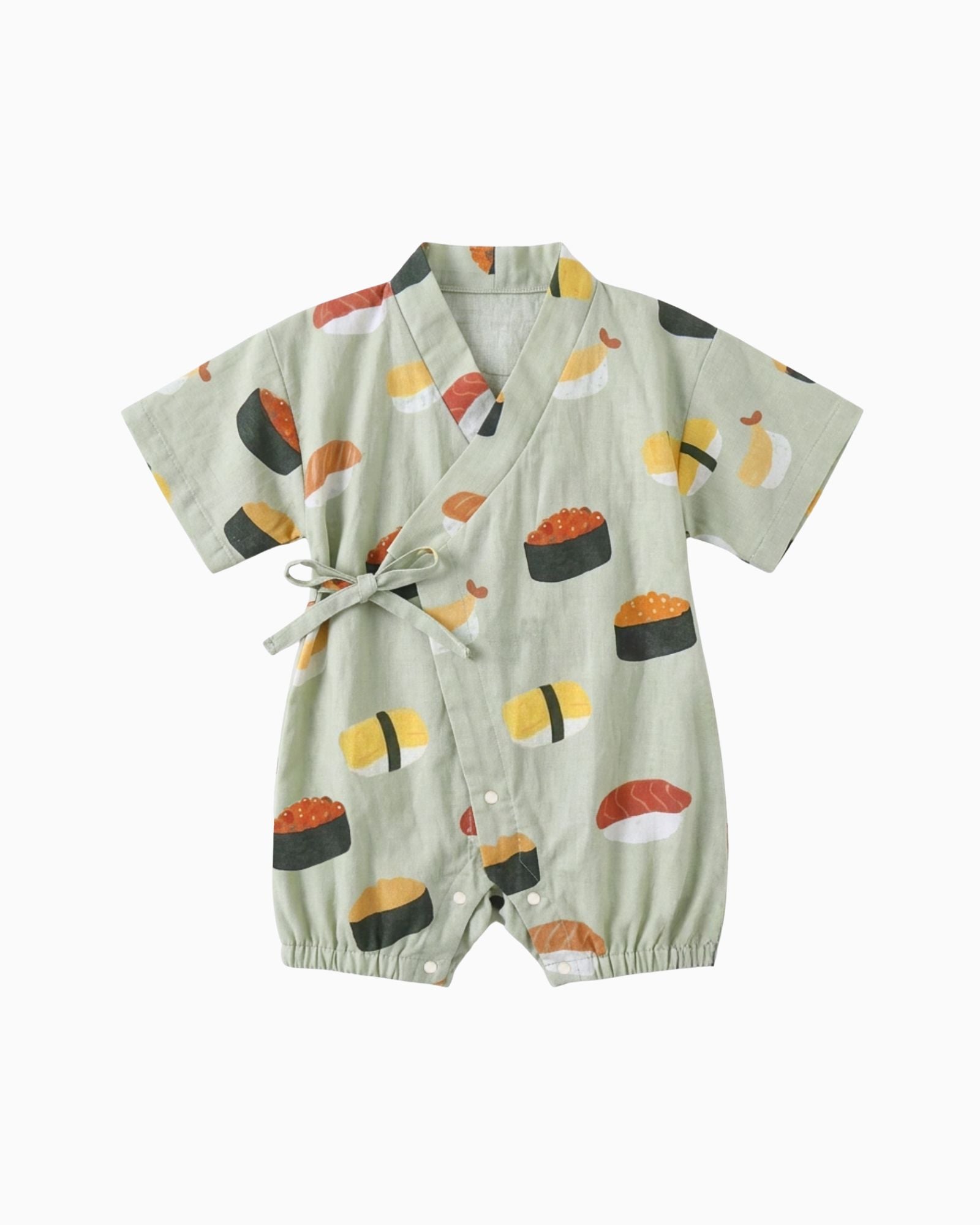 Pre-order: Oishii Sushi Baby Kimono - Wasabi