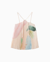 Kid's crystal pleated sundress