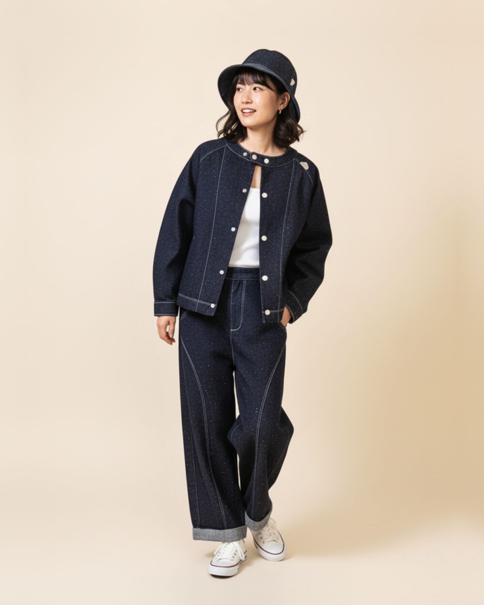 Pre-order: Sprinkles Denim Jacket (Kids & Adults)