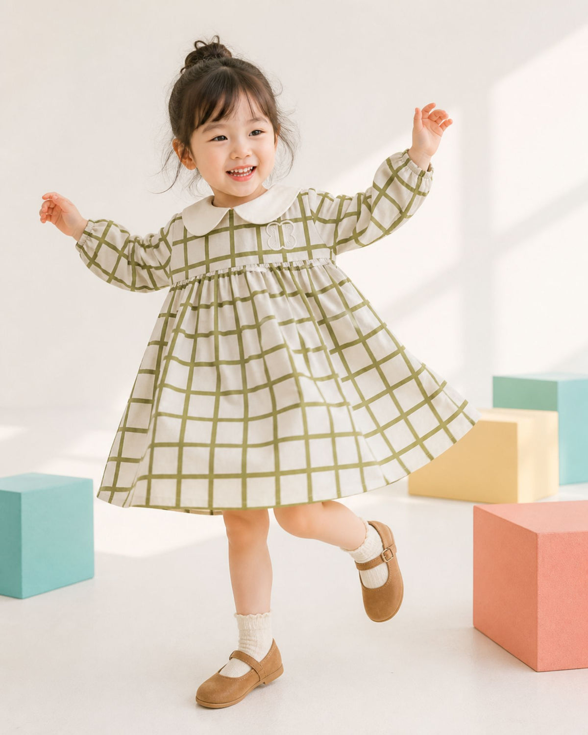 Pre-order: Tic Tac Go Babydoll Girls Dress